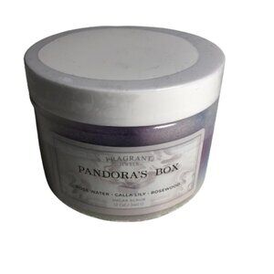 Fragrant Jewels pandor's box Sugar Scrub Rose Water Calla Lily Rosewood